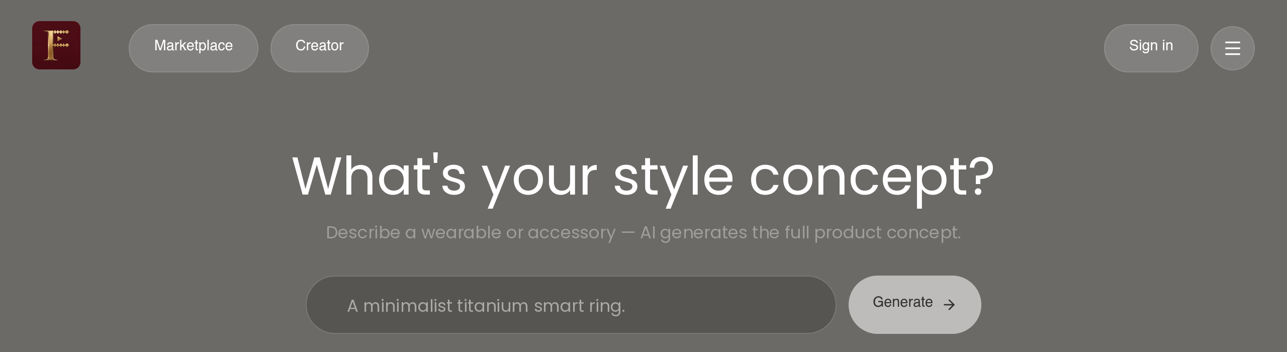 Craft a wearable device — what's your style concept?